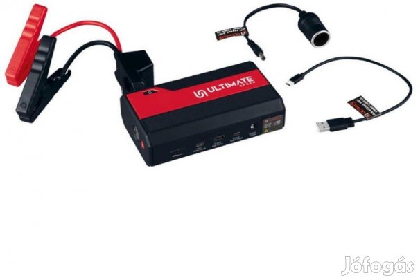 Autó indító bikázó Jump Starter Zsebbika 12000mAh 12V Li-ion akku Új