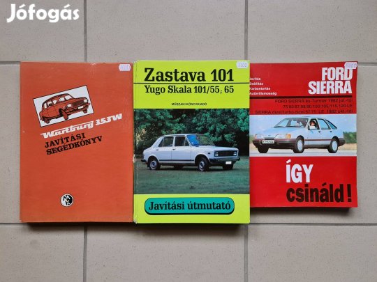 Autó kezelési útmutató katalógus újság szakkönyv kézikönyv 1