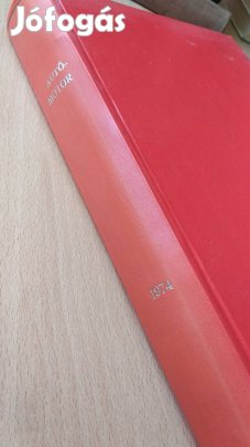 Autó motor magazin 1974 évfolyam 