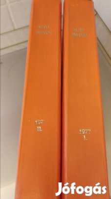 Autó motor magazin 1977 teljes évfolyam 