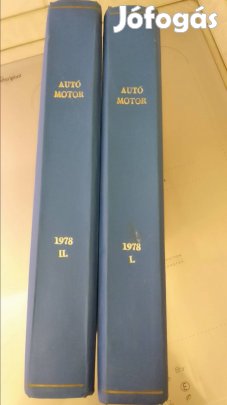 Autó motor magazin 1978 teljes évfolyam