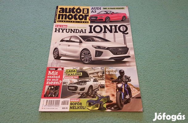 Autó-motor magazin (2016. április 20. szám)