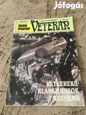 Autó motor veterán 1992. március