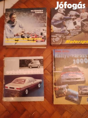 Autó-motorsport &autótípus könyvek.Retró.Ritka