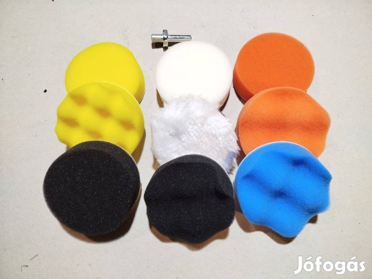 Autó polírozó szivacs készlet