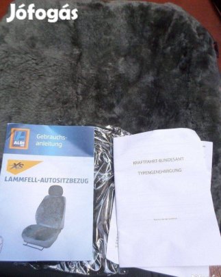 Autó üléshuzat valódi bőr irha szőrme Új autóülés huzat