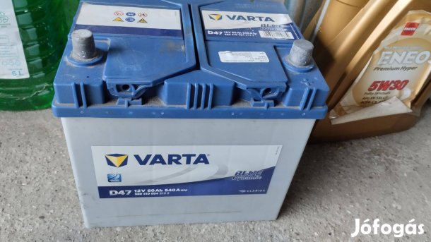 Autóakku Varta Blue Dynamic üzemképesen