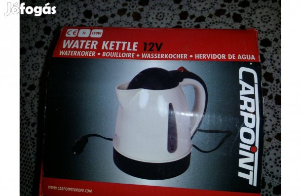 Autóban használható vízforraló akció