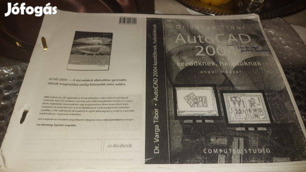 Autocad könyv 990Ft akár ingyen szállítással