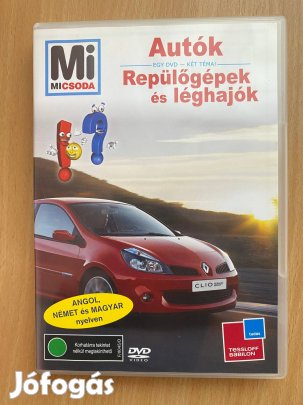 Autók-Repülők-léghajók (DVD-film) - magyar/angol/német nyelven