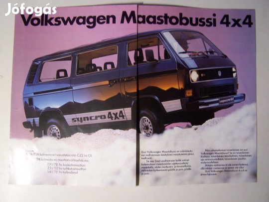 Autókatalógus: Volkswagen Caravelle 4x4