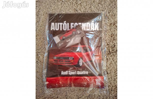 Autólegendák Audi Quattro bontatlan csomagban eladó