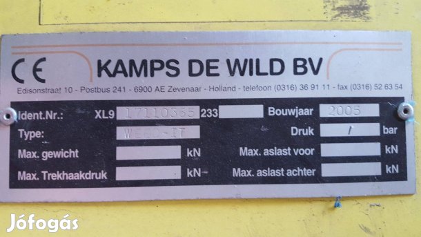 Automata gyomírtógép alkatrészei Weed-IT