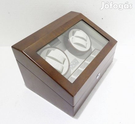 Automata óraforgató doboz óra tartó láda