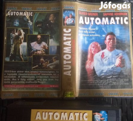 Automatic - akció vhs - Olivier Gruner