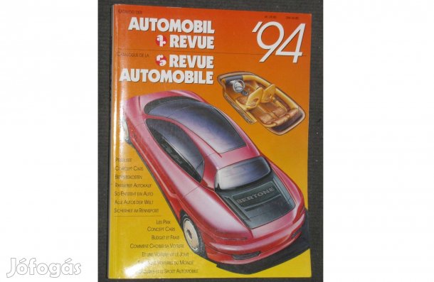 Automobil Revue 1994 svájci autókatalógus