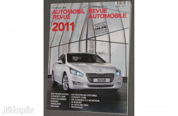 Automobil Revue 2011 svájci autókatalógus