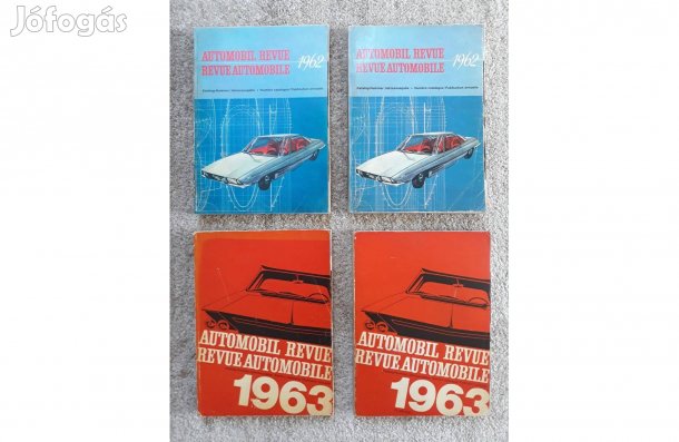 Automobil Revue autókatalógus 1962 1963
