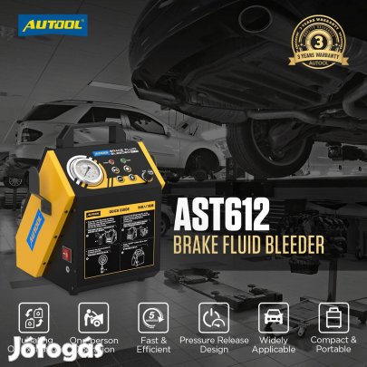 Autool AST612 12V-os Fékfolyadék Cserélő / Pulsating Brake Fluid Bleed