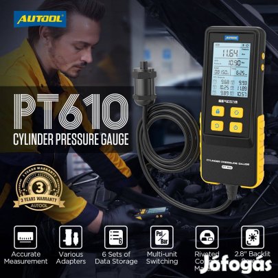 Autool PT610 Hengerkompresszió-mérő / Cylinder Pressure Gauge