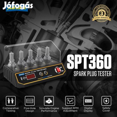 Autool SPT360 gyújtógyertya-tesztelő / Spark Plug Tester