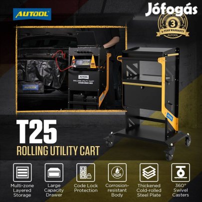 Autool T25 Szervizkocsi / Tool Cart T25