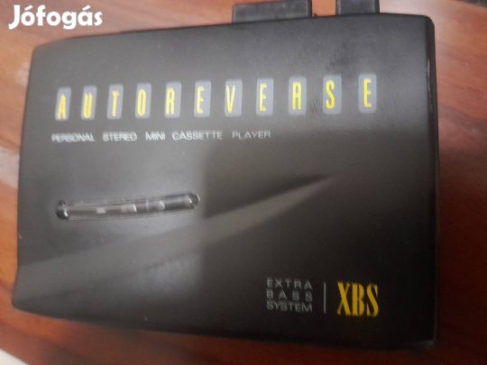 Autoreverse kazettás walkman 