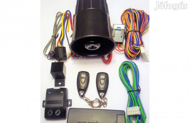 Autóriasztó szett olcsón! Központizár Centrálzár vezérlés. Megbízható