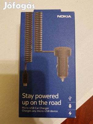 Autós Nokia DC-17 micro usb autós töltő -Autós Nokia töltő