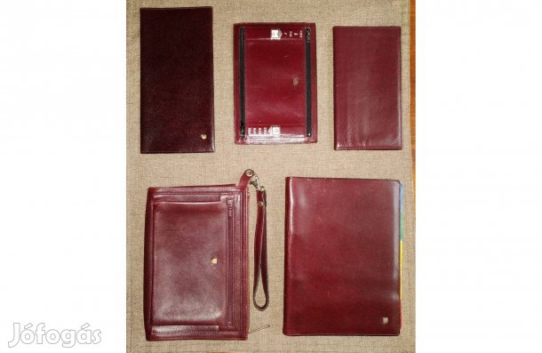 Autós Táska Irat És Pénztárca Menedzser Mappa Exklúzív Német Bőr Jero