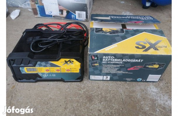 Autós akkumulátortöltő indításrásegítő funkcióval az ár fix
