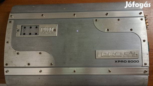 Autós erősítő kábellel