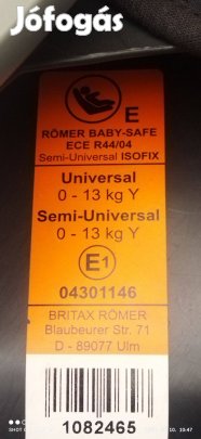 Autós gyerekülés 0-13 kg