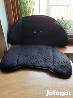 Autós gyerekülés párna, etetőszék párna, hinta párna, fekete