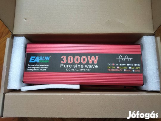 Autós inverter 3000 W-os