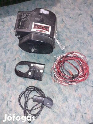 Autós mobil csörlő eladó 12Voltos