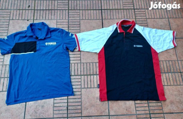 Autós póló motoros galléros póló L XL 2db