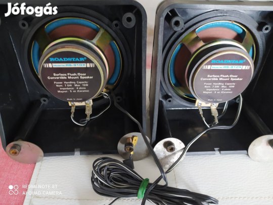 Autós retro hangfalszett