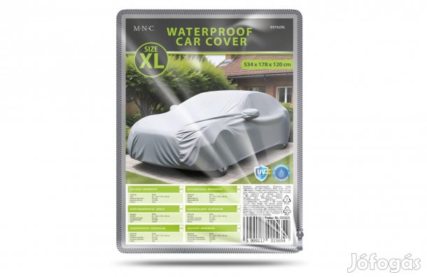Autós takaróponyva - Peva - vízálló - XL méret - 534 x 178 x 120 cm