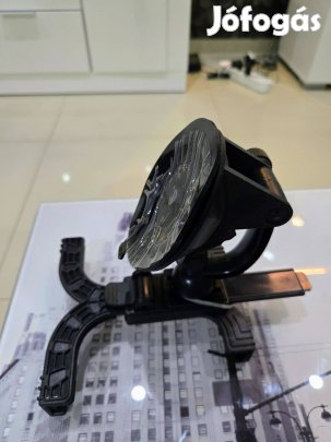 Autós telefontartó (fekete műanyag)