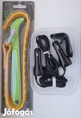 Autóstöltő, telefontartó, szűrőleszedő