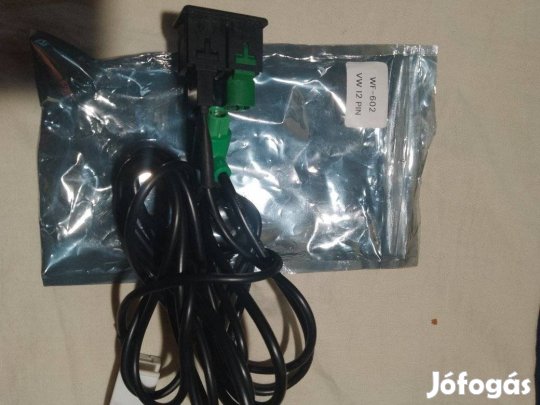 Aux-Usb kábel/adapter.WF-602. VW 12 Pin. (V A G .)