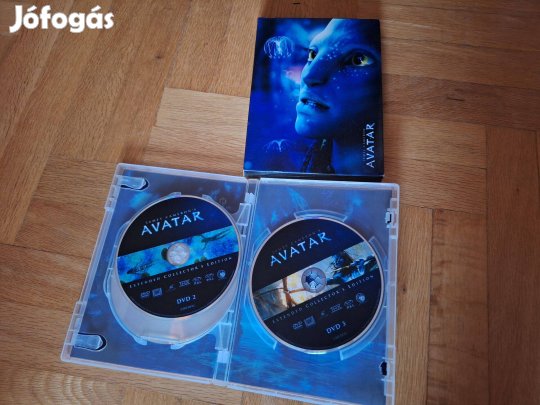 Avatar 3 lemezes , szinkronizált, díszdobozos, gyűjtői dvd lemez!