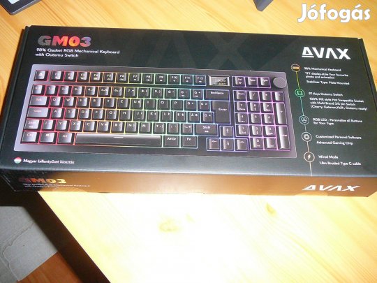 Avax GM03 billentyűzet számitógéphez,(Bontatlan)
