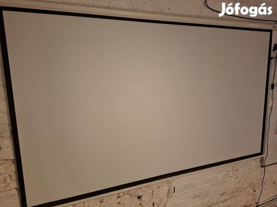 Aveli Rolós vetítővászon, 100", (16:9), fehér