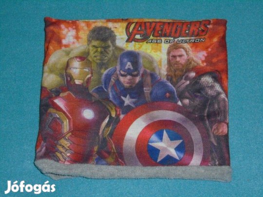 Avengers Bosszúállók mintás csősál sál körsál - sötét színű