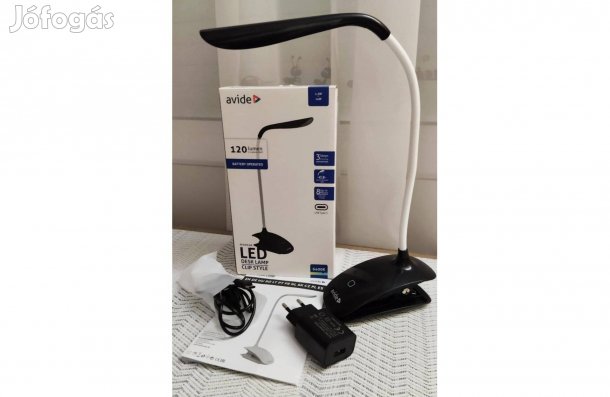 Avide csíptethető asztali lámpa (Teljesen új, nem használt ) eladó!