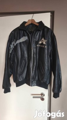 Avirex XXL bőrdzseki bőrkabát bőr dzseki kabát