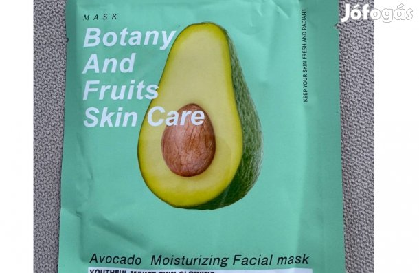 Avokádós tápláló arcmaszk
