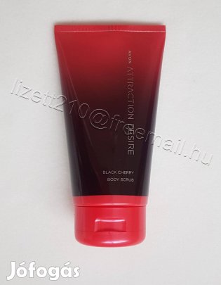Avon Attraction Desire Black Cherry testradír bontatlan csomagolás A1